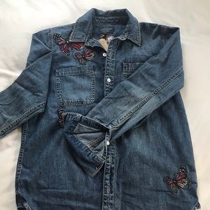 Lucky brand jean shirt